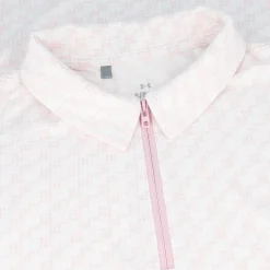 Under Armour Ladies Golf Apparel^UA Drive Cubhoue Grid eevee hirt Poo hort eeve Gof Appare