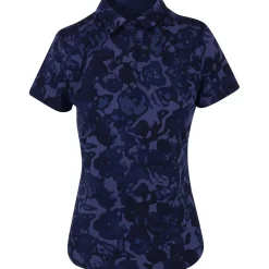 Under Armour Ladies Golf Apparel^UA Drive Roe Printed hirt Poo hort eeve Gof Appare