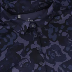 Under Armour Ladies Golf Apparel^UA Drive Roe Printed hirt Poo hort eeve Gof Appare