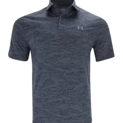 Under Armour Golf Shirts|Mens Golf Apparel^UA Drive Tiger Jacquard hirt Poo hort eeve Gof Appare