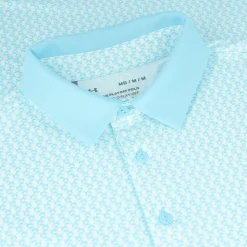 Under Armour Golf Shirts^UA Payoff 3.0 Crane Drift Print hirt Poo hort eeve Gof Appare