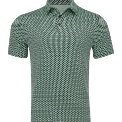 Under Armour Golf Shirts^UA Payoff 3.0 Denity Print hirt Poo hort eeve Gof Appare