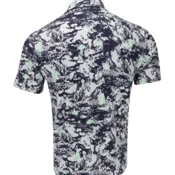 Under Armour Golf Shirts|Mens Golf Apparel^UA Payoff 3.0 Into The Wood Print hirt Poo hort eeve Gof Appare