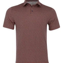 Under Armour Golf Shirts^UA Payoff 3.0 ink icro Print hirt Poo hort eeve Gof Appare