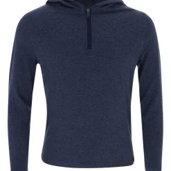 Global Golf Kids Golf Apparel^Under Arour UA Youth Aura Heather Hood Outerwear 1/4 Zip Gof Appare