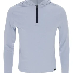 Global Golf Kids Golf Apparel^Under Arour UA Youth Aura Heather Hood Outerwear 1/4 Zip Gof Appare