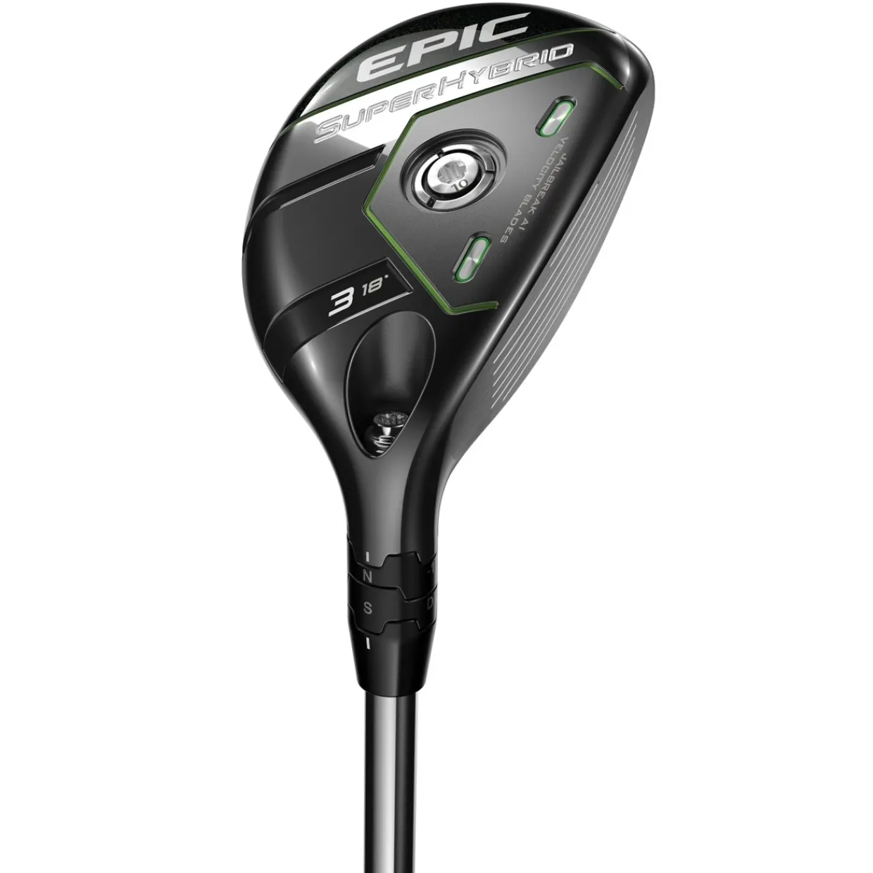 Callaway Left Handed Golf Clubs^Used Epic Super Left Handed Hybrid Golf Clubs