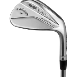 Callaway Wedges|Left Handed Golf Clubs^Used JAWS Raw Chrome J Grind Wedge Golf Clubs