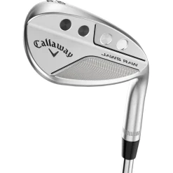 Callaway Wedges|Left Handed Golf Clubs^Used JAWS Raw Chrome Full Toe J Grind Wedge Golf Clubs
