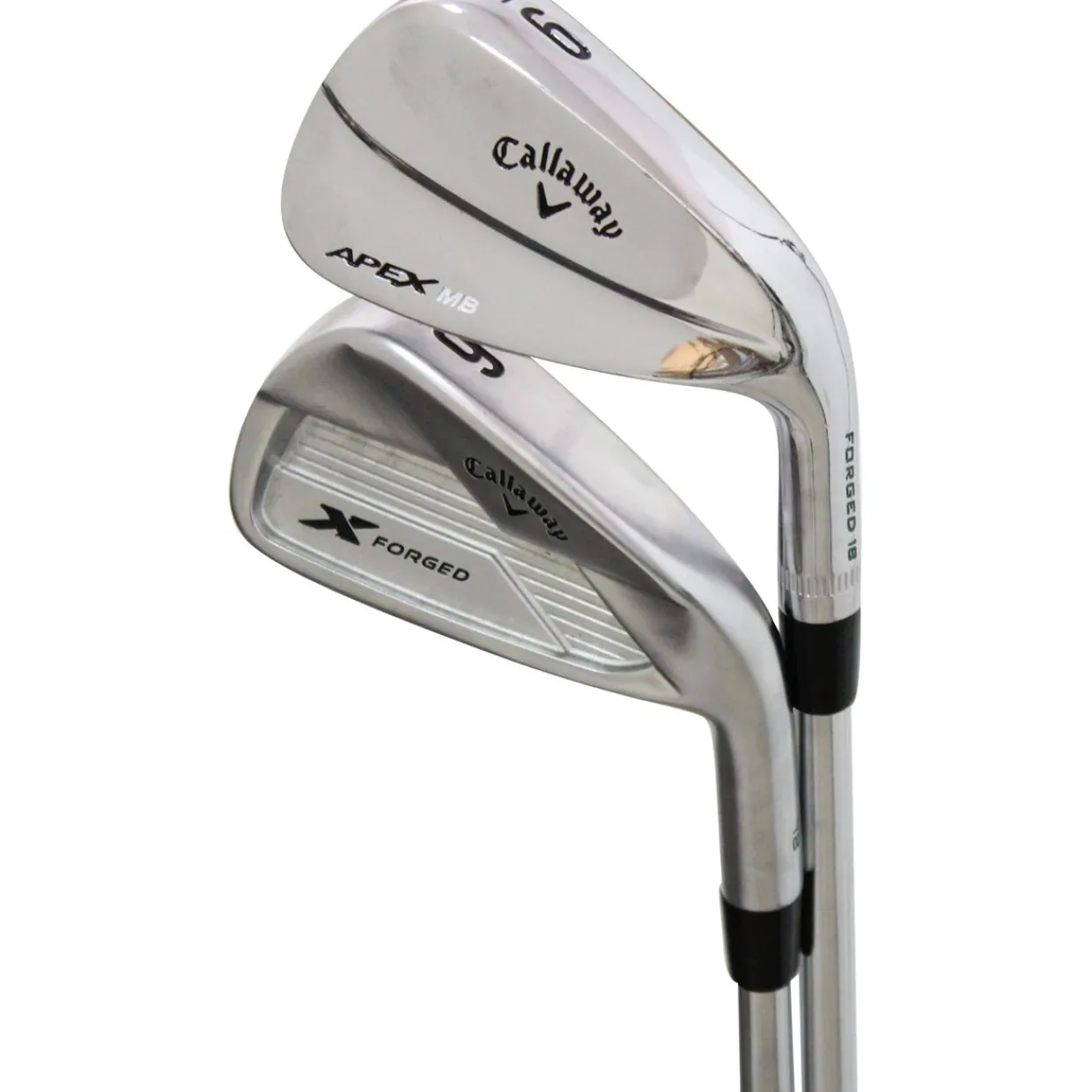 Callaway Iron Sets^Used X Forged 18/Apex MB 18 Combo Iron Set Golf Clubs