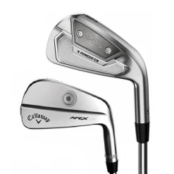 Callaway Iron Sets^Used X Forged CB 21 / Apex MB Combo Iron Set Golf Clubs