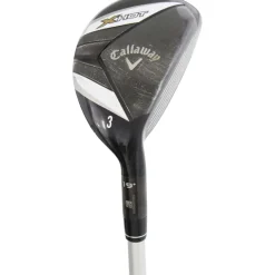 Global Golf Left Handed Golf Clubs^Used Callaway X Hot Black Left Handed Hybrid Golf Clubs