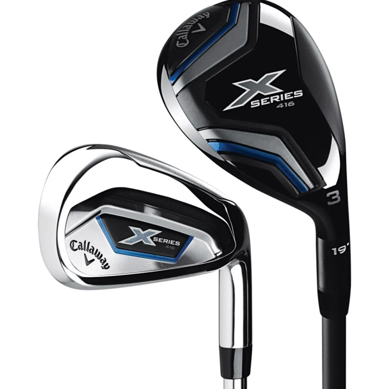 Callaway Iron Sets^Used X Series N416 Combo Iron Set Golf Clubs