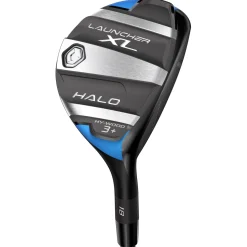 Cleveland Left Handed Golf Clubs^Used Launcher XL Halo Hy-Wood Left Handed Hybrid Golf Clubs