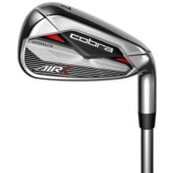 Cobra Individual Irons^Used AIR-X Chrome/Red 2022 Iron Individual Golf Clubs