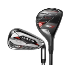 Cobra Iron Sets^Used AIR-X Grey/Red Combo 2022 Iron Set Golf Clubs