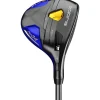 Global Golf Left Handed Golf Clubs^Used Cobra Fly-Z+ Blue Left Handed Fairway Wood Golf Clubs