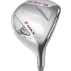 Global Golf Ladies Golf Clubs^Used Cobra F-Max SuperLite Offset White Purple Fairway Wood Golf Clubs