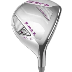 Global Golf Ladies Golf Clubs^Used Cobra F-Max SuperLite Offset White Purple Fairway Wood Golf Clubs