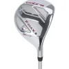 Cobra Ladies Golf Clubs^Used F-Max SuperLite White/Purple Fairway Wood Golf Clubs