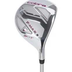 Cobra Ladies Golf Clubs^Used F-Max SuperLite White/Purple Fairway Wood Golf Clubs