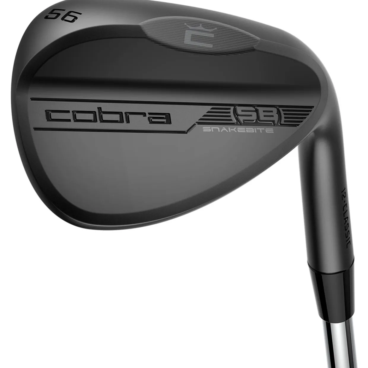 Cobra Mens Golf Clubs|Wedges^Used King SnakeBite Black Classic Grind Wedge Golf Clubs