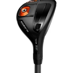 Global Golf Left Handed Golf Clubs^Used Cobra King F6 Black Left Handed Hybrid Golf Clubs