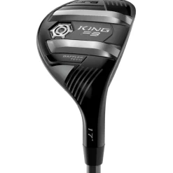 Cobra Left Handed Golf Clubs^Used King F8 Nardo Grey Left Handed Hybrid Golf Clubs