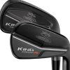 Cobra Iron Sets^Used King Forged CB/MB Combo DMB Black Iron Set Golf Clubs