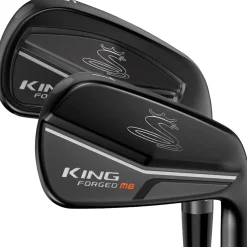 Cobra Iron Sets^Used King Forged CB/MB Combo DMB Black Iron Set Golf Clubs