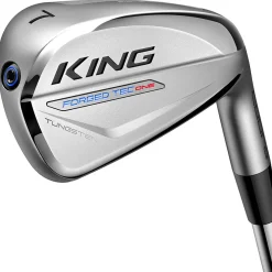 Cobra Left Handed Golf Clubs^Used King Forged TEC One Length 2020 Left Handed Iron Set Golf Clubs