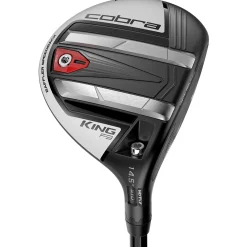 Cobra Left Handed Golf Clubs^Used King F9 SpeedBack Black Grey Left Handed Fairway Wood Golf Clubs