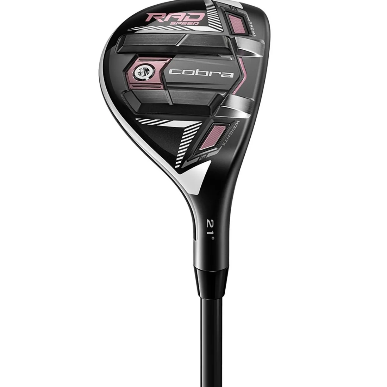Cobra Ladies Golf Clubs^Used RADSpeed Black/Pink Hybrid Golf Clubs