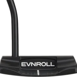 Evnroll Putters^Used ER2 MidBlade Black TourTac Putter Golf Clubs