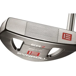 Evnroll Putters^Used ER7 Satin FullMallet Gravity Grip Putter Golf Clubs