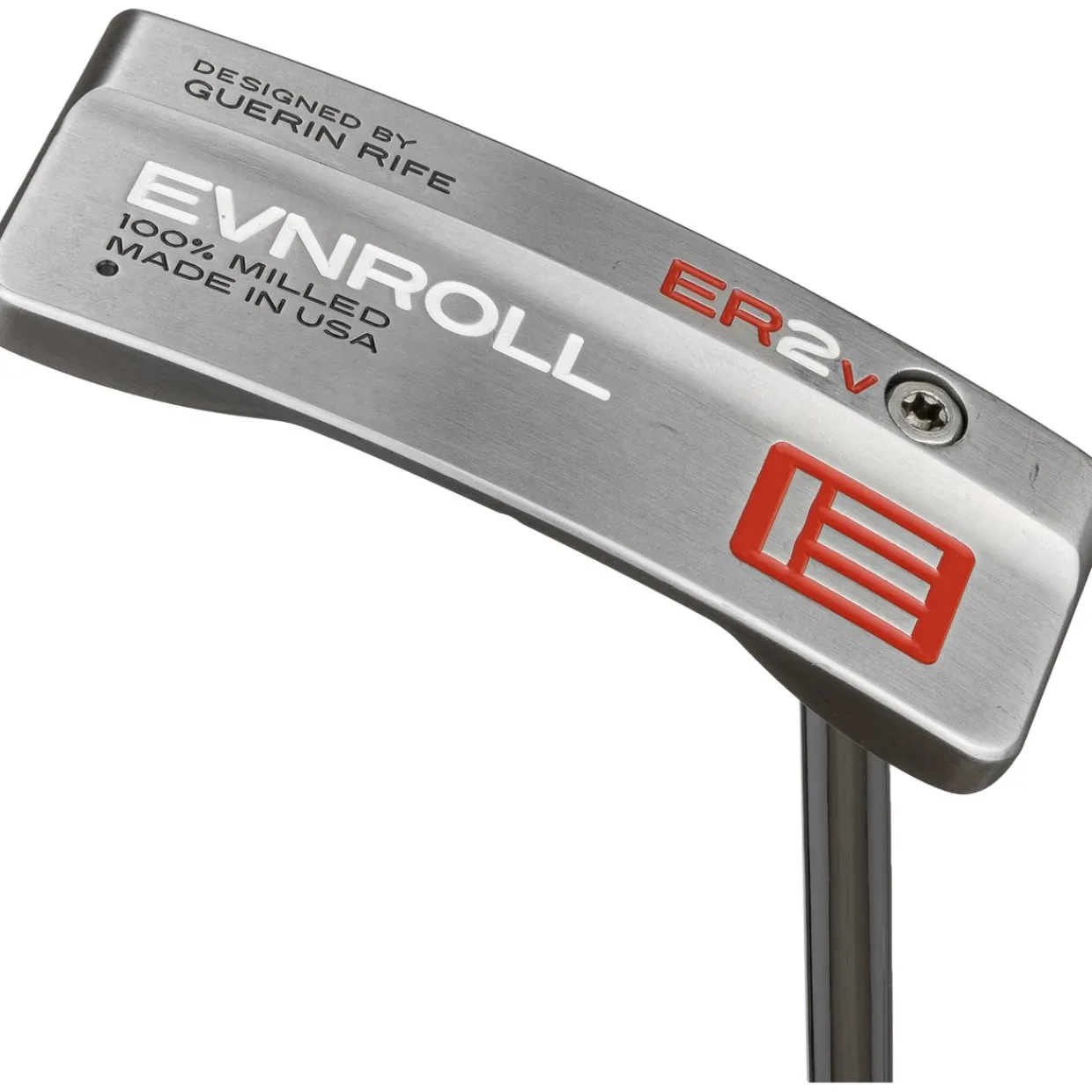 Evnroll Putters^Used ER2v Inline Slant MidBlade Black Pistol Putter Golf Clubs