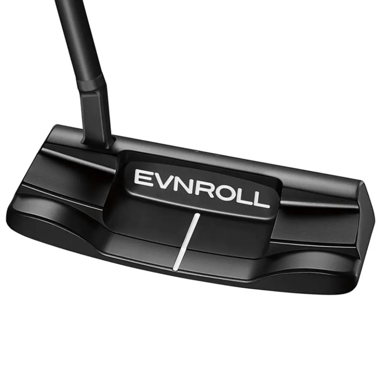 Evnroll Putters^Used ER2v1 Short Slant MidBlade Black TourTac Putter Golf Clubs