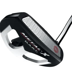 Odyssey Left Handed Golf Clubs^Used Metal-X D.A.R.T. Mid Left Handed Putter Golf Clubs