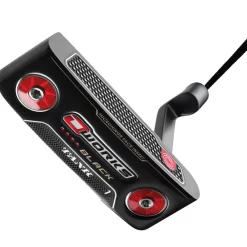 Odyssey Left Handed Golf Clubs^Used O-Works Black LE #1 Tank Left Handed Putter Golf Clubs