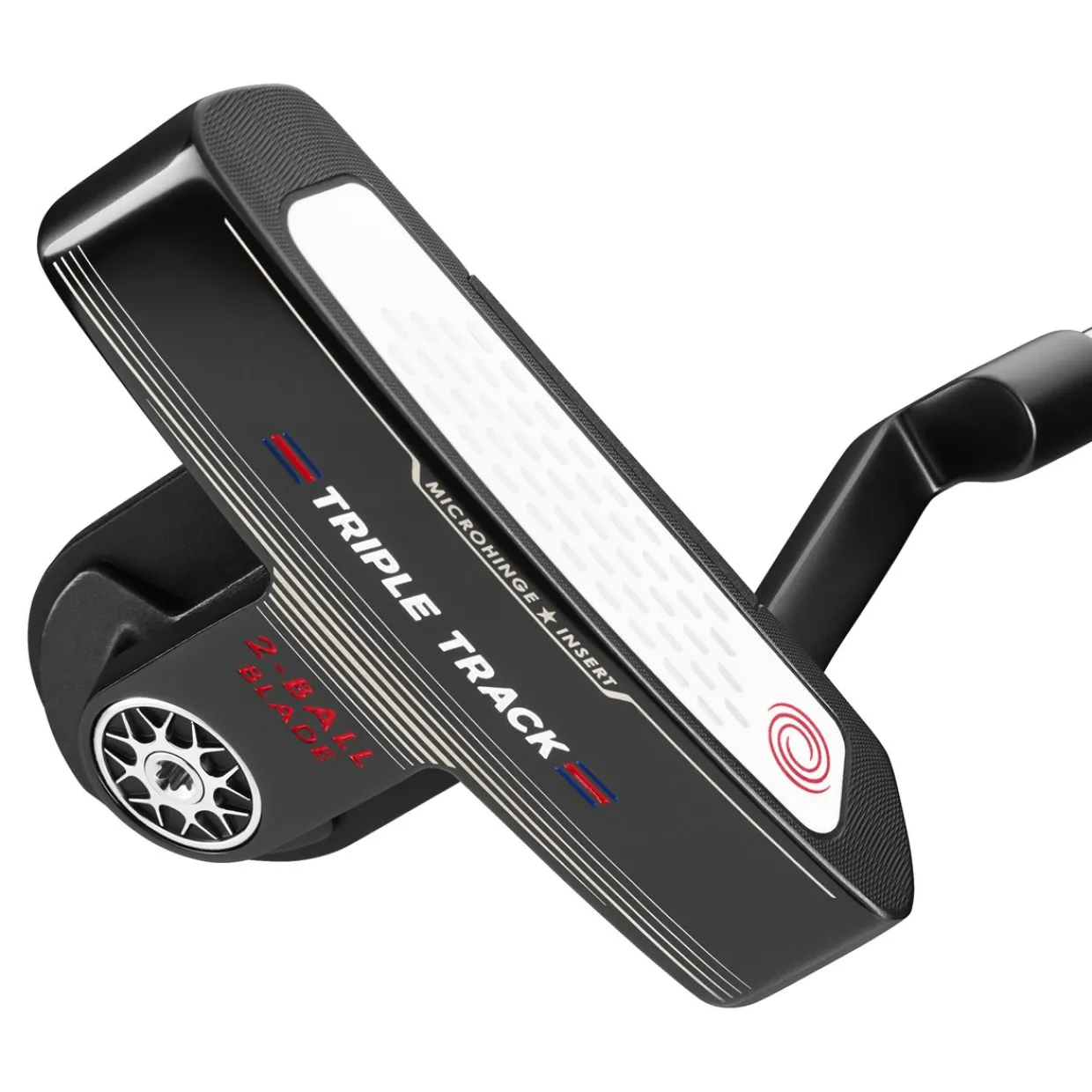 Odyssey Left Handed Golf Clubs^Used Triple Track 2 Ball Blade Left Handed Putter Golf Clubs