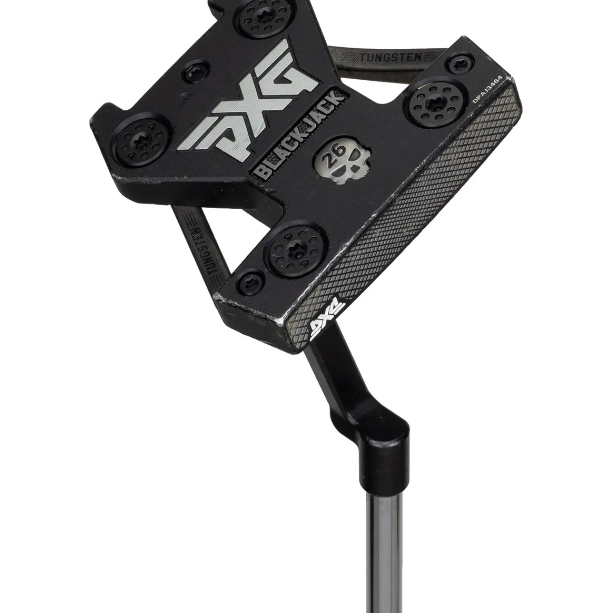 PXG Putters^Used Battle Ready Blackjack - Plumber's Neck Putter Golf Clubs