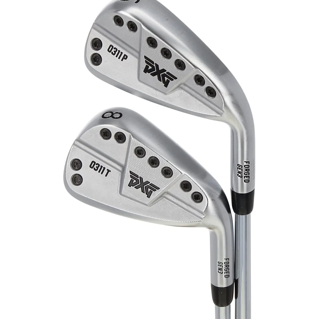 PXG Iron Sets|Left Handed Golf Clubs^Used 0311P Gen 3 / 0311T Gen 3 Combo Iron Set Golf Clubs
