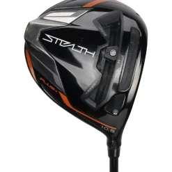 TaylorMade Drivers^Used MYSTEALTH PLUS Black/Orange w/Orange Face Driver Golf Clubs