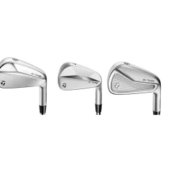 TaylorMade Left Handed Golf Clubs^Used P7MC 2020 / P7MB 2021 / P7MB 2023 Combo Left Handed Iron Set Golf Clubs