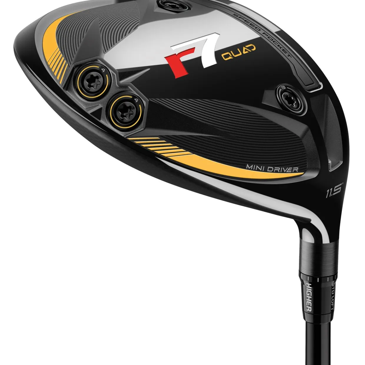TaylorMade Left Handed Golf Clubs|Mens Golf Clubs^Used r7 Quad Mini Driver Golf Clubs