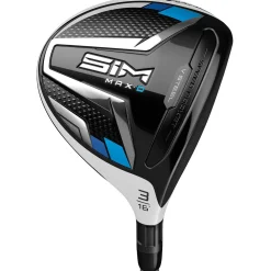 TaylorMade Left Handed Golf Clubs^Used SIM MAX D Left Handed Fairway Wood Golf Clubs