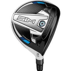 TaylorMade Left Handed Golf Clubs^Used SIM Ti Left Handed Fairway Wood Golf Clubs
