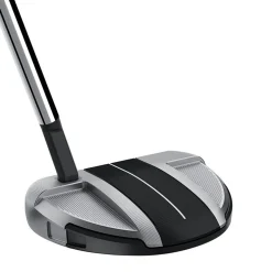 TaylorMade Left Handed Golf Clubs^Used Spider GT Rollback Silver/Black #3 Left Handed Putter Golf Clubs