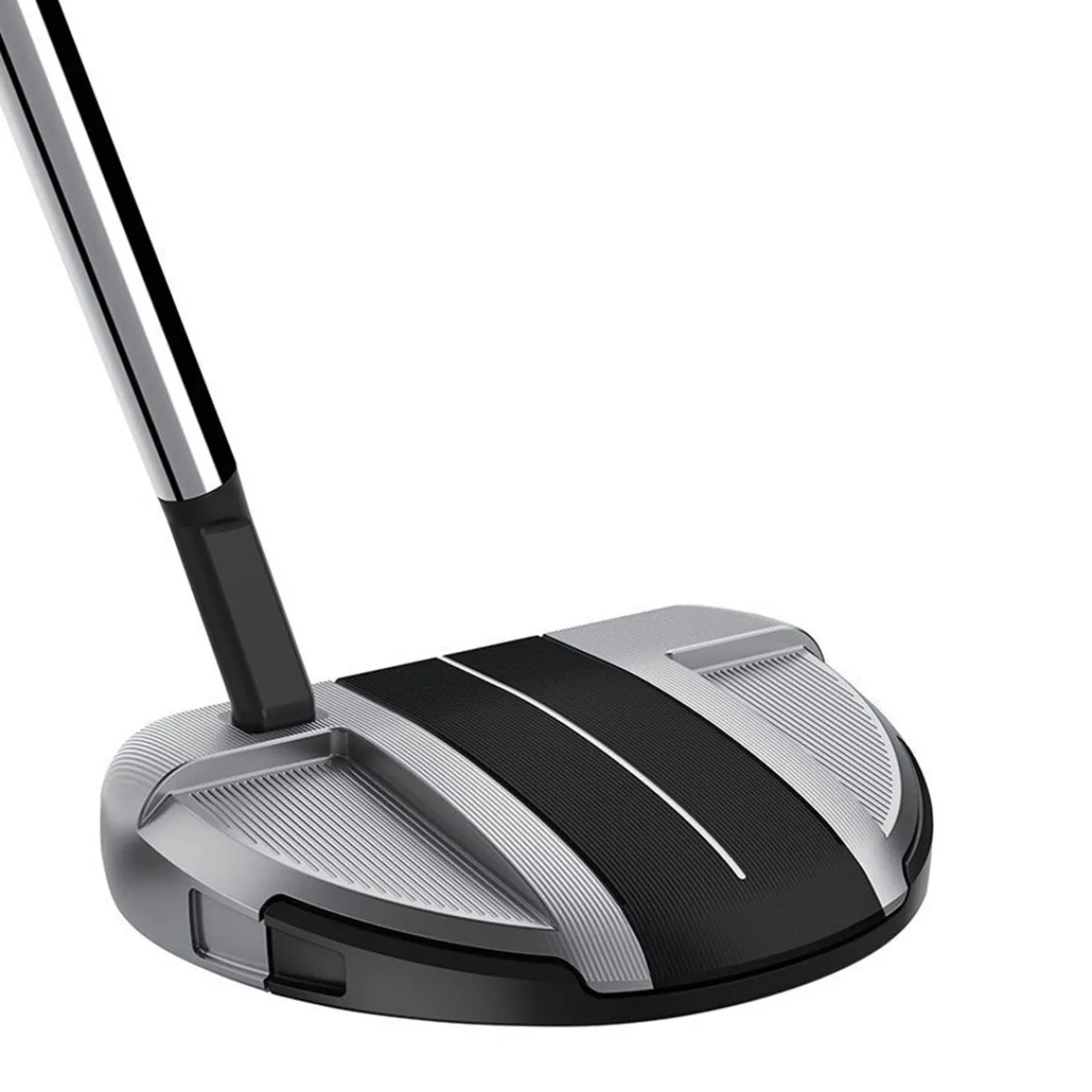 TaylorMade Left Handed Golf Clubs^Used Spider GT Rollback Silver/Black #3 Left Handed Putter Golf Clubs