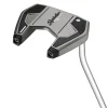 TaylorMade Left Handed Golf Clubs^Used Spider SR SB Platinum/White Left Handed Putter Golf Clubs